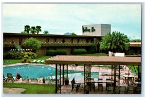 Scottsdale Arizona AZ Postcard Hotel Valley Ho Swimming Pool c1960's Vintage