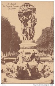 PARIS, France, 1900-1910´s; La Fontaine Carpeaux