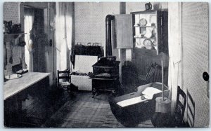Postcard - The Kitchen, James Whitcomb Riley Home - Greenfield, Indiana 