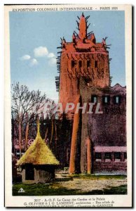 Old Postcard - Exposition Coloniale Internationale - Paris 1931 A O F - Camp ...