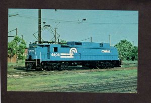 PA Conrail Railroad Train Locomotive No 4608 Harrisburg Pennsylvania Postcard