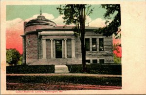 Cutler Memorial Library Farmington Maine ME UNP Unused UDB Postcard E7