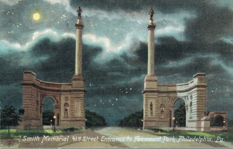 USA Smith Memorial 41st Street Entrance to Fairmount Park Philadelphia 03.82