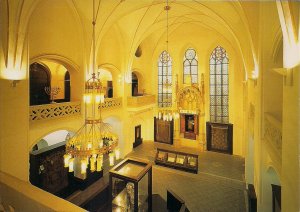 JUDAICA, Prague, Czech Republic, Maisel Synagogue, Jewish Quarter, Interior View