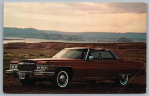 Postcard c1970s Advertisement Cadillac for 1976 Coupe DeVille