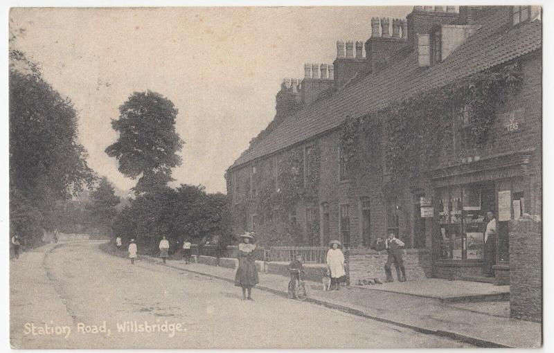 Gloucestershire; Station Road, Willsbridge PPC By AR Bence, c 1910