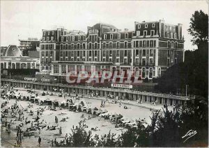 Modern Postcard Emerald Coast Dinard A corner of the beach of the Lock Restau...