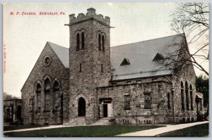 Vtg Sewickley Pennsylvania PA U.P. United Presbyterian Church 1907 Old Postcard