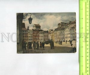 474658 1959 year Poland Warsaw old place market postcard