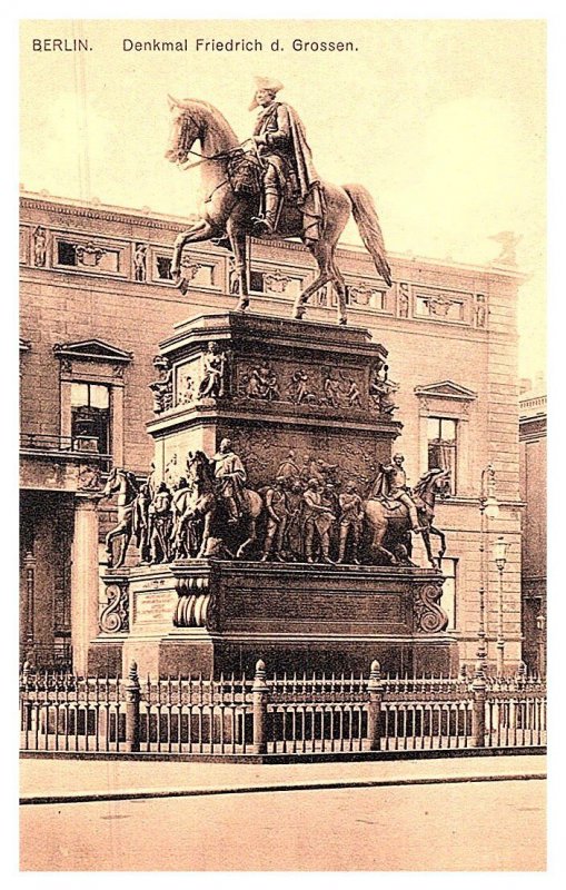 Berlin Denkmal Friedrich d. Grossen
