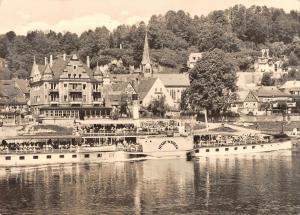 BR88449 stadt wehlen real photo sachs schweiz germany ship bateaux