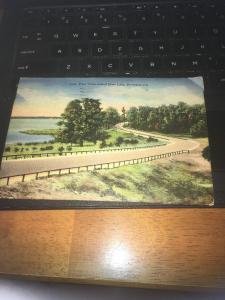 Vtg Postcard book ; Shreveport LA Home of the Worlds Largest Airport , 18 Views