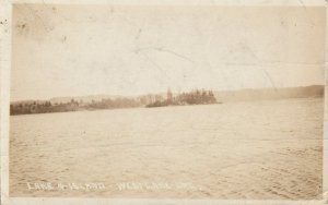 VINTAGE POSTCARD REAL PICTURE ANTQUE PHOTOCARD VERY EARLY 1900'S WESTLAKE OREGON