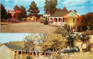 1950s Prescott Arizona Pines Motel occupation roadside Dexter Postcard 25-11712