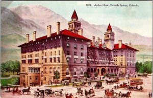 Antlers Hotel Colorado Springs CO Postcard PC52