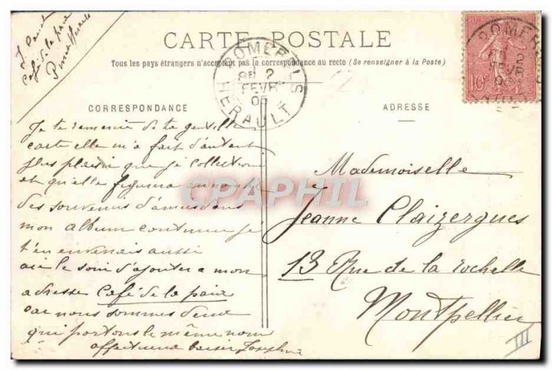 Old Postcard Dancers Marigny