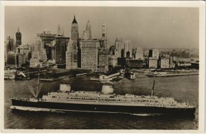 CPA AK Lloyd-Expreßdampfer vor New York USA (790494)