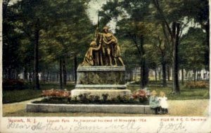 Lincoln Park, Hisotirical Incident 1764 - Newark, New Jersey NJ  