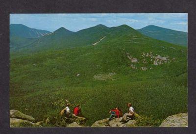 ME Trail Mt Katahdin Baxter State Park MAINE Postcard