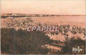 Old Postcard The dimension of money Royan large conch