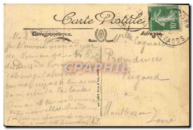 Old Postcard Cabourg English Boulevard Villas de la Digue