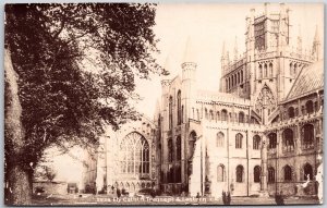 Ely Cathedral England Church of the Holy and Undivided Trinity Postcard