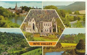 Herefordshire Postcard - 1970’s Views of Wye Valley - Posted 1978 - TZ11150