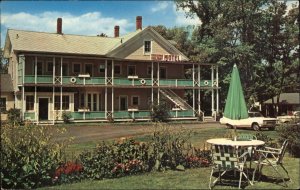 Bar Harbor Maine ME Motel 1950s-60s Postcard