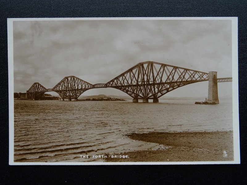 Scotland Edinburgh THE FORTH BRIDGE c1949 RP Postcard by Raphael Tuck