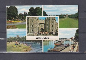 GREAT BRITAIN, WINDSOR, c1930 composite ppc., 5 views, unused