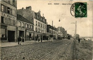 CPA IVRY-sur-SEINE Quai d'Ivry (869477)