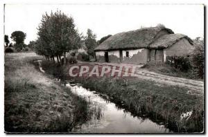 Old Postcard Saint Jean de Monts (Vendee) A Bourine