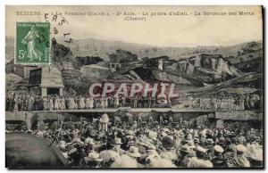 Old Postcard Theater Beziers Prime Sword of The Prayer & # 39adieu Lullaby dead