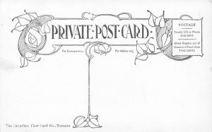 Quebec City Quebec~Dufferin Terrace~Crowd~Carnival Tent~Private Post Card