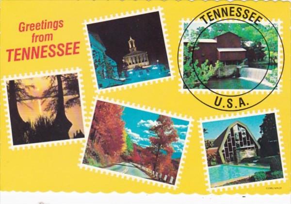 Tennessee Greetings With Multi Views