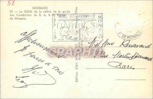 Monaco Modern Postcard The parade of notes of custody of HSH the Prince of Mo...