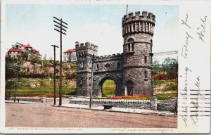 Elsinore Entrance Eden Park Cincinnati Ohio Vintage Postcard C179