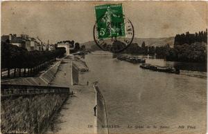 CPA MANTES - Le Quai de la SEINE (359168)