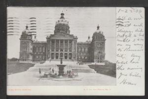 State Capitol,Des Moines,IA Postcard 