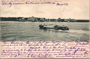 Belgium Anvers Antwerp Vintage Postcard 04.35