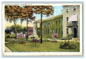 c1910's Women's Prison Building Auburn New York NY Unposted Antique Postcard