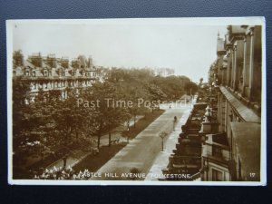 Kent FOLKESTONE Castle Hill Avenue c1920's RP Postcard