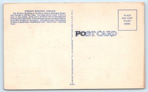 Wrigley Building - Chicago ILLINOIS Postcard