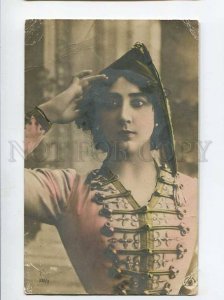 3073624 Tinted OTERO Spanish Singer & DANCER Vintage PHOTO RPPC