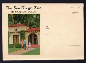 San Diego Zoo,San Diego,CA Souvenir Folder