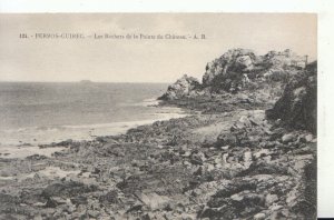 France Postcard - Perros-Guirec - Les Rochers De La Pointe Du Chateau  Ref TZ605