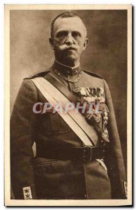 Old Postcard HM King Italy Il Re