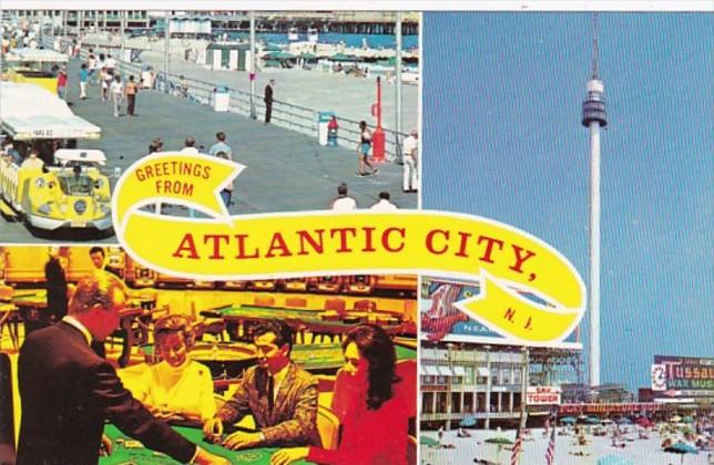 New Jersey Greetings From Atlantic City Multi VIew