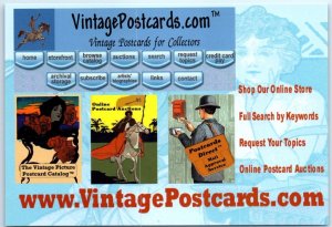 M-53230 Vintage s Online Store Advertisement Art Print