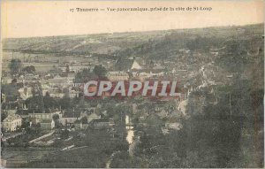 Old Postcard Thunder Panoramic Taking the Cote de St Loup